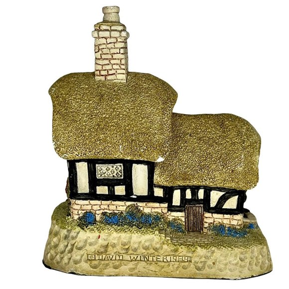 David Winter Blossom Cottage May British Traditions Retired Hand-Painted 1989 - Picture 3 of 10